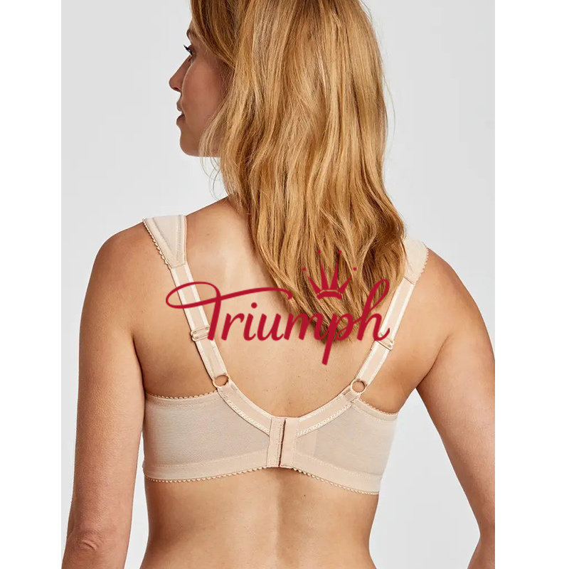 Triumph - 3-pak 💝 Duży, dodatkowo podtrzymujący, bezprzewodowy biustonosz✨✨