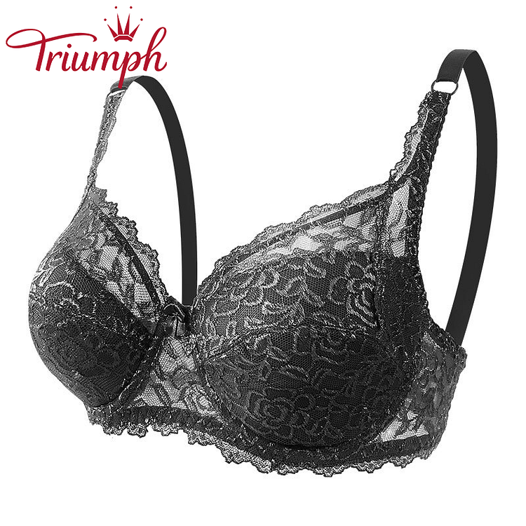 Triumph - udoban čipkasti grudnjak više veličine【S-3XL】