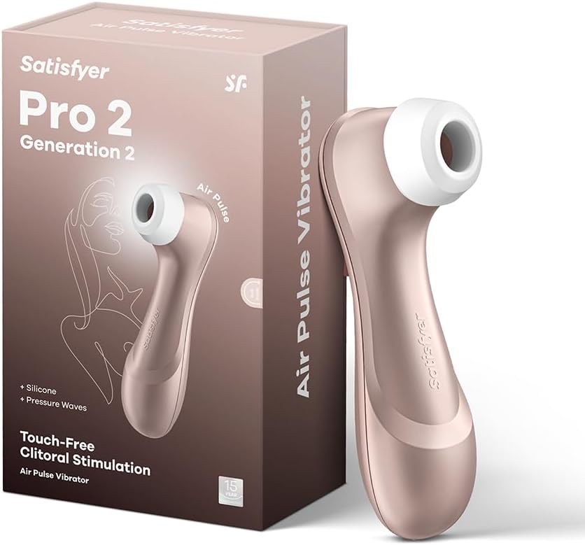 Satisfyer Pro 2 Vibrator Sex Toy | Adult Toys for Women | Suction and Clitoral Stimulation Vibrator | Vibrating Sexual Pleasure Device | Stimulation Vibrators | Female Wellness Tools | Woman Sextoy