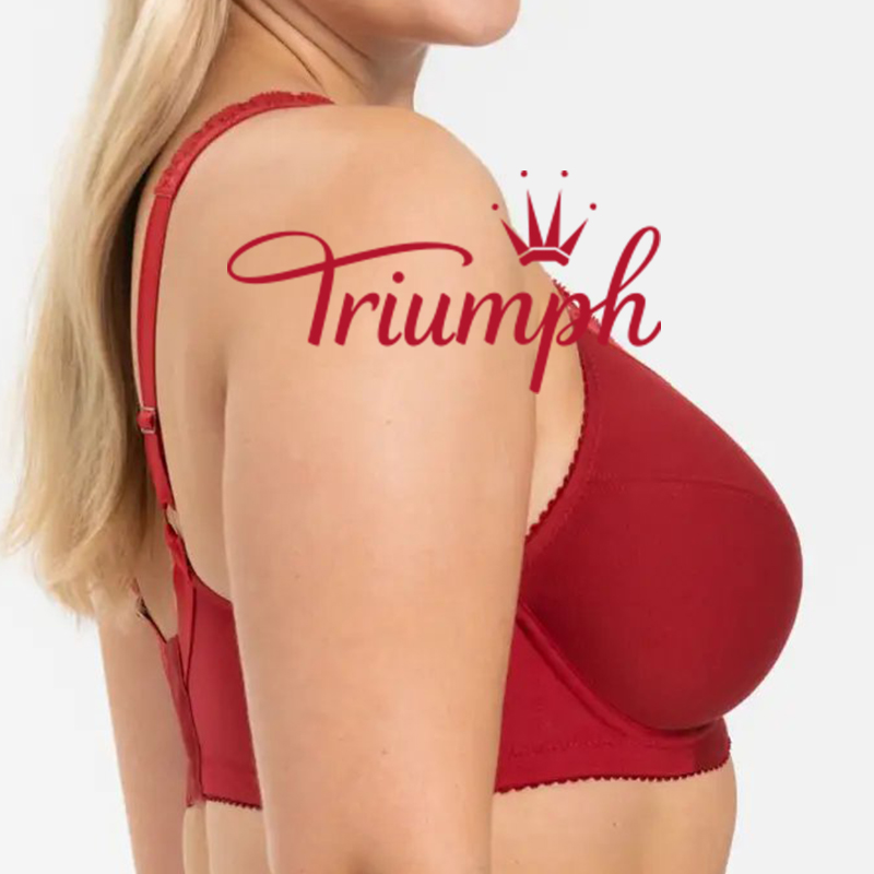 Triumph - 3 piese💝 Sutien cu push-up confortabil din bumbac pur✨✨