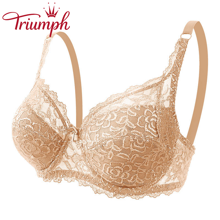 Triumph - udoban čipkasti grudnjak više veličine【S-3XL】