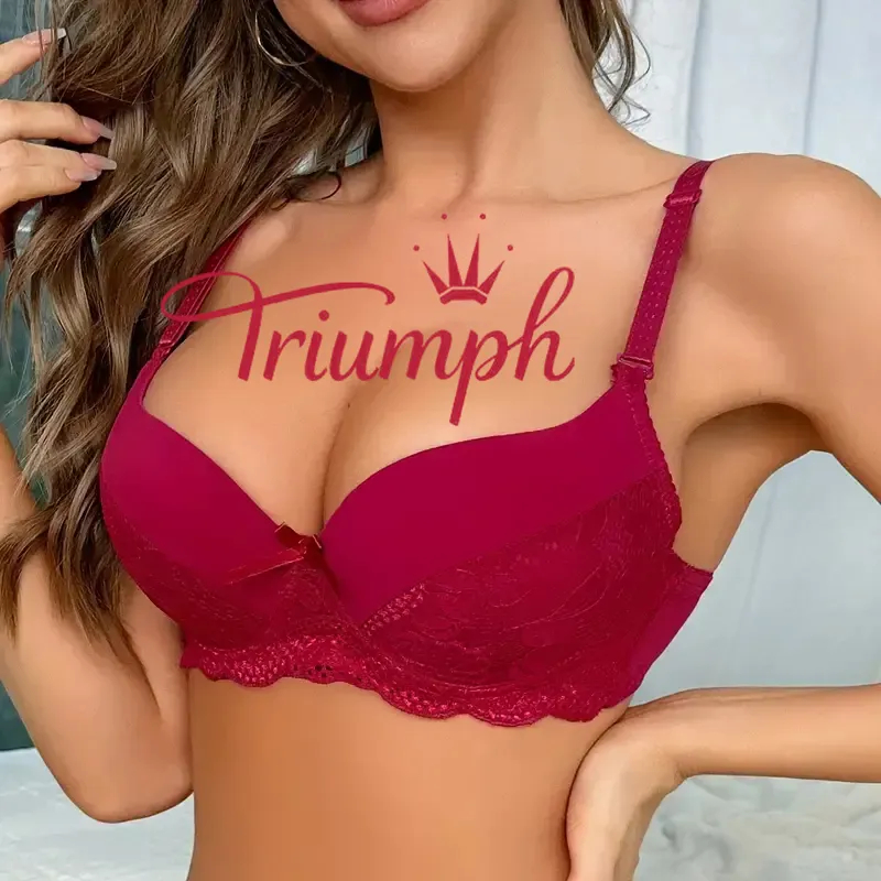 Triumph - 3 db 🔥 Csipke push-up melltartó