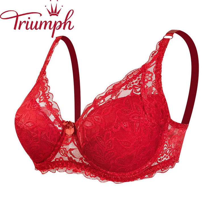 Triumph - Ultratanki prozirni push up grudnjak za seksi donje rublje [75A-110E]