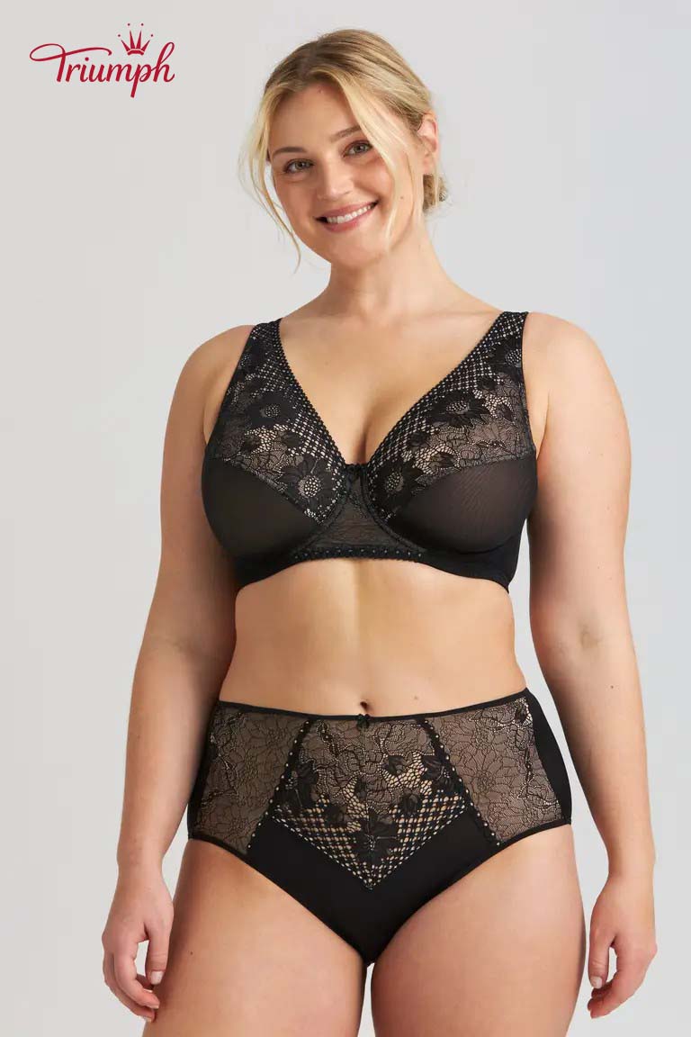 Triumph Reggiseno con ciondolo in pizzo