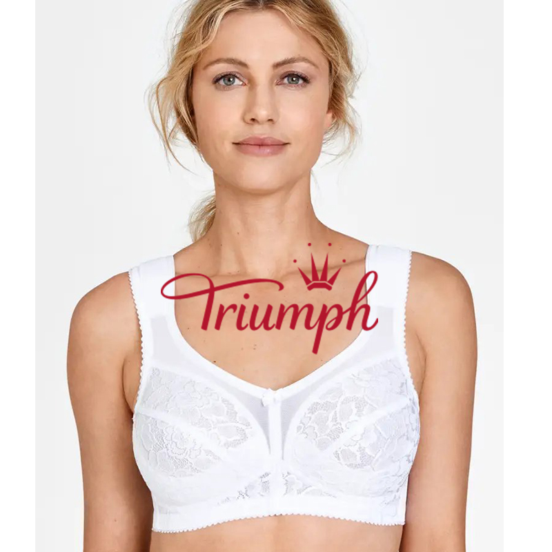 Triumph - 3-pak 💝 Duży, dodatkowo podtrzymujący, bezprzewodowy biustonosz✨✨