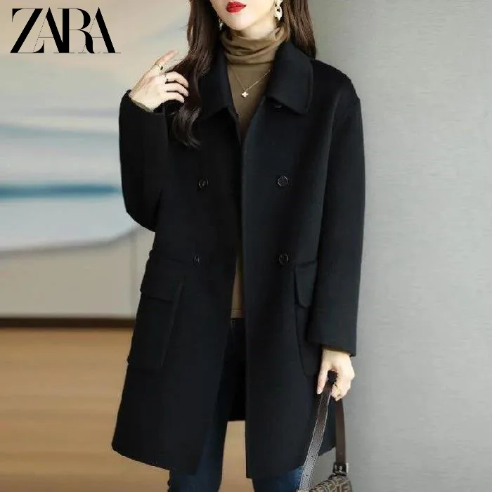 ZARA®🐑Ženski vuneni kaput