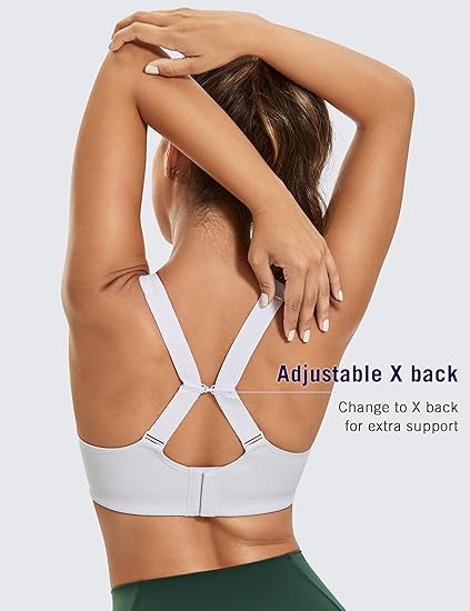 Triumph - 3 kusy 🔥Dámska športová podprsenka s vysokou oporou, nastaviteľná, pretekárska zadná podprsenka