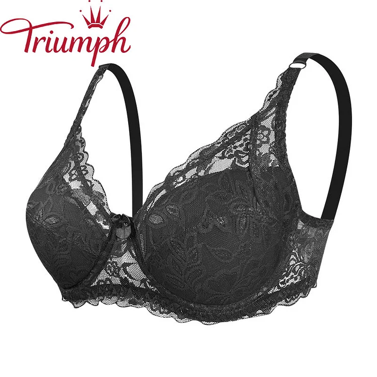 Triumph - Ultratanki prozirni push up grudnjak za seksi donje rublje [75A-110E]