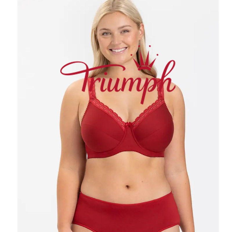 Triumph - 3 piese💝 Sutien cu push-up confortabil din bumbac pur✨✨