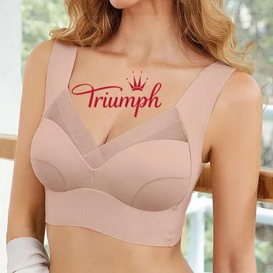 Triumph - 3 kom 💥 Bešavni sportski grudnjak od ledene svile [75A-110E]