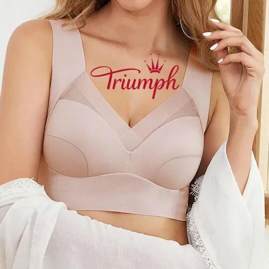Triumph - 3 kom 💥 Bešavni sportski grudnjak od ledene svile [75A-110E]