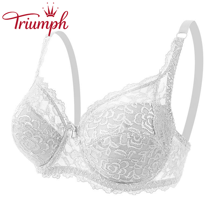 Triumph - udoban čipkasti grudnjak više veličine【S-3XL】