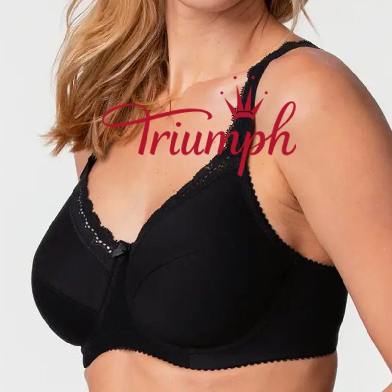 Triumph - 3 piese💝 Sutien cu push-up confortabil din bumbac pur✨✨