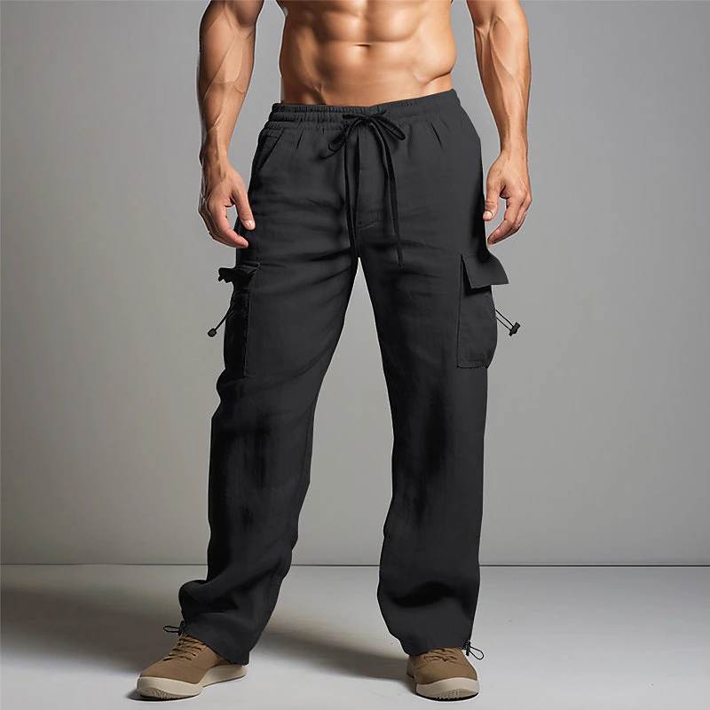 Muške lanene hlače za trčanje