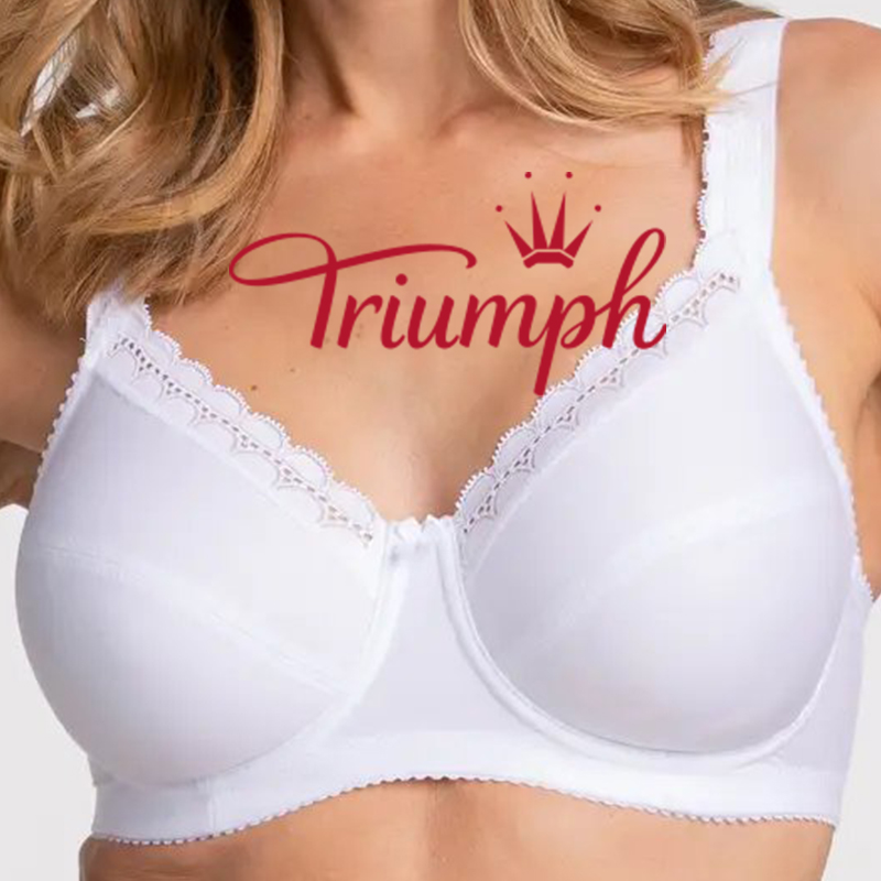 Triumph - 3 piese💝 Sutien cu push-up confortabil din bumbac pur✨✨