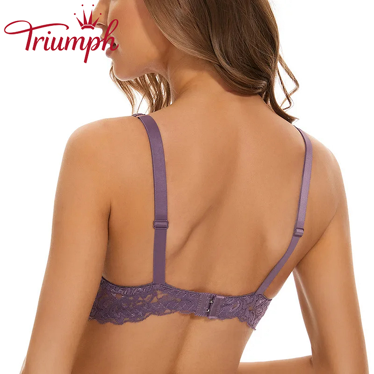 Triumph - udoban čipkasti grudnjak više veličine【S-3XL】