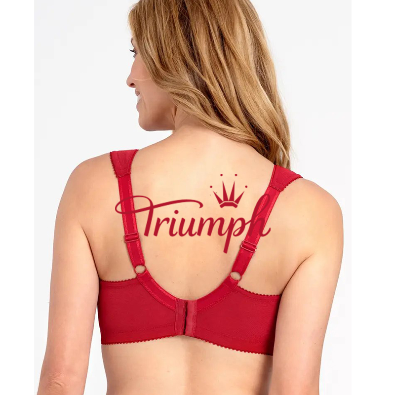 Triumph - 3-pak 💝 Duży, dodatkowo podtrzymujący, bezprzewodowy biustonosz✨✨