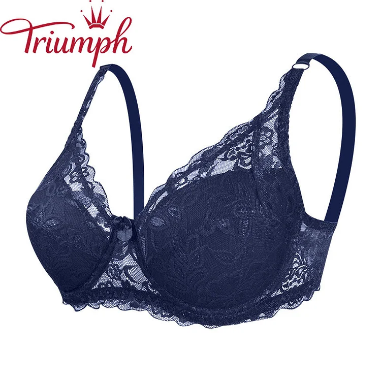 Triumph - Ultratanki prozirni push up grudnjak za seksi donje rublje [75A-110E]