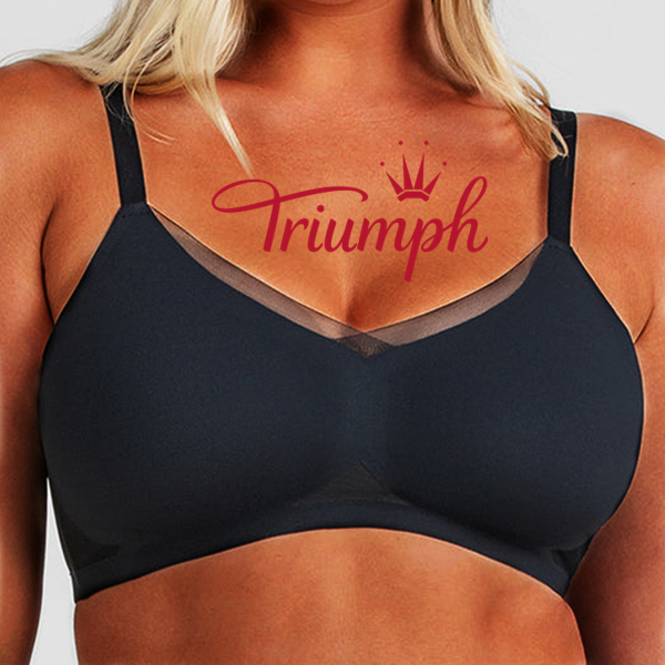 Triumph® 3 sztuki💖50% zniżki✨2024 Nowy bezprzewodowy, gładki, duży, mocny biustonosz podtrzymujący[65A-120H]