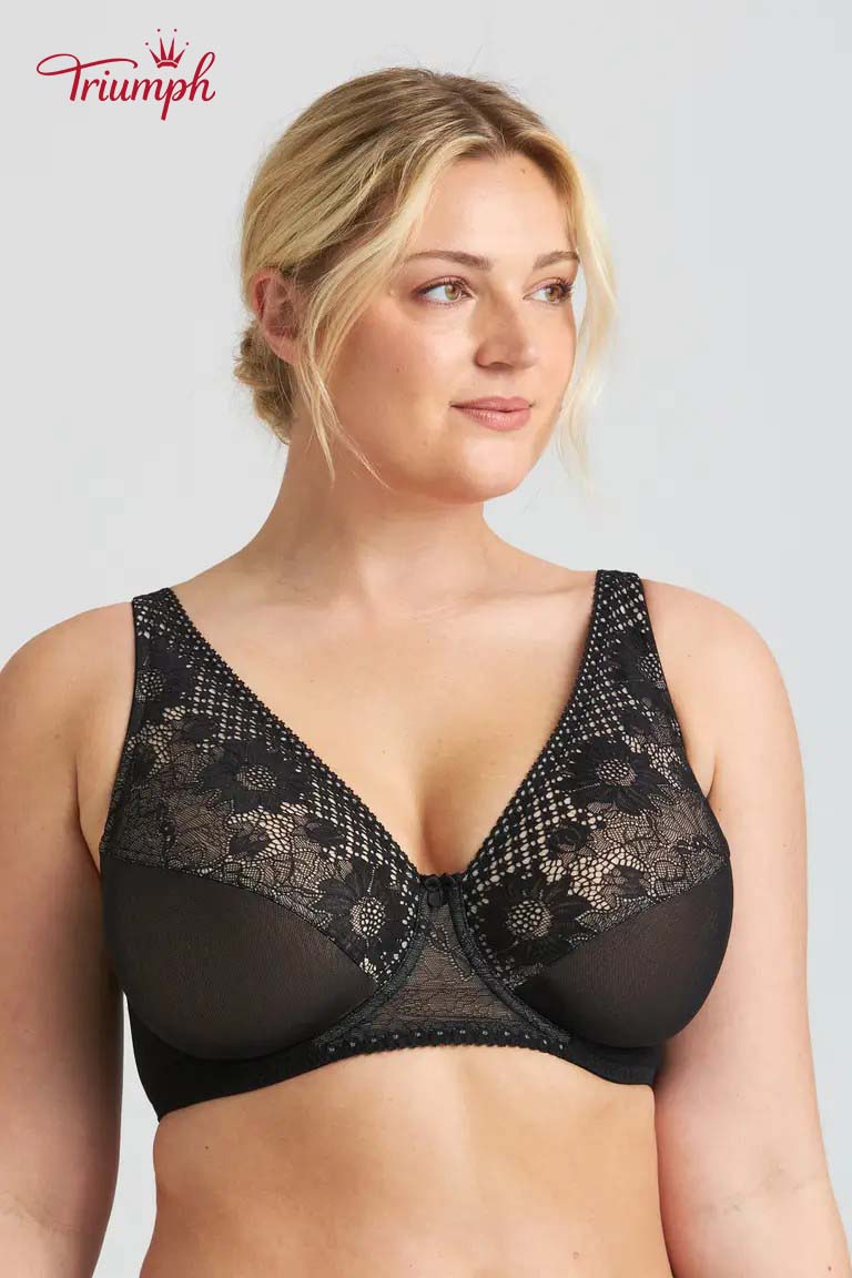 Triumph Reggiseno con ciondolo in pizzo