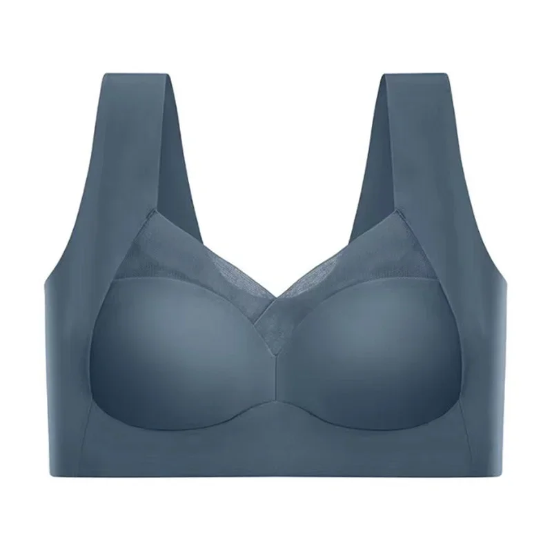 Triumph - seksowna bezszwowa bielizna push-up z lodowego jedwabiu【M-6XL】