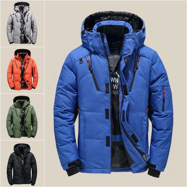 Muška zimska topla, vjetrootporna i prozračna perjanica