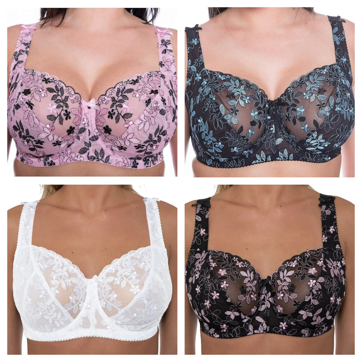 Triumph - 4 darabos 🔥 csipkés melltartó 2025