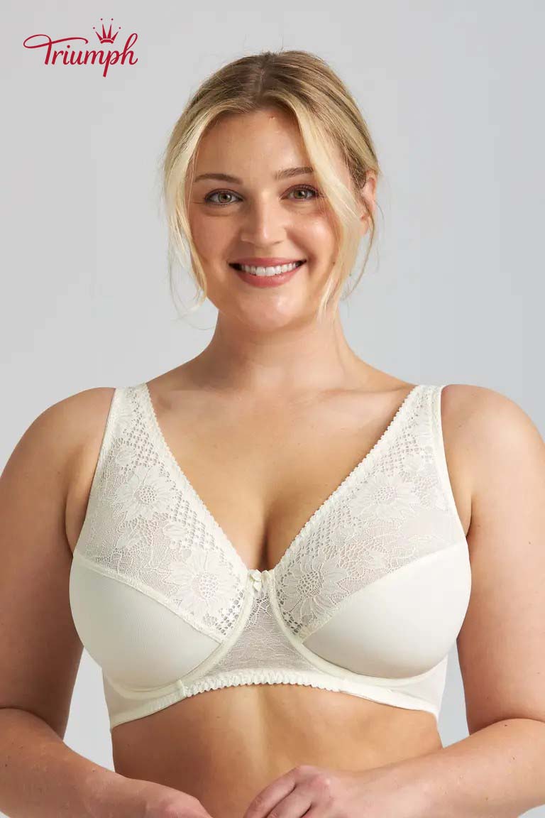 Triumph Reggiseno con ciondolo in pizzo