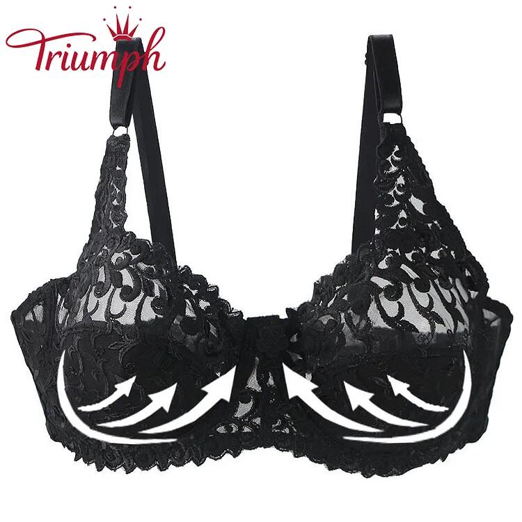 Triumph - seksi ultratanki izvezeni čipkasti grudnjak【S-7XL】