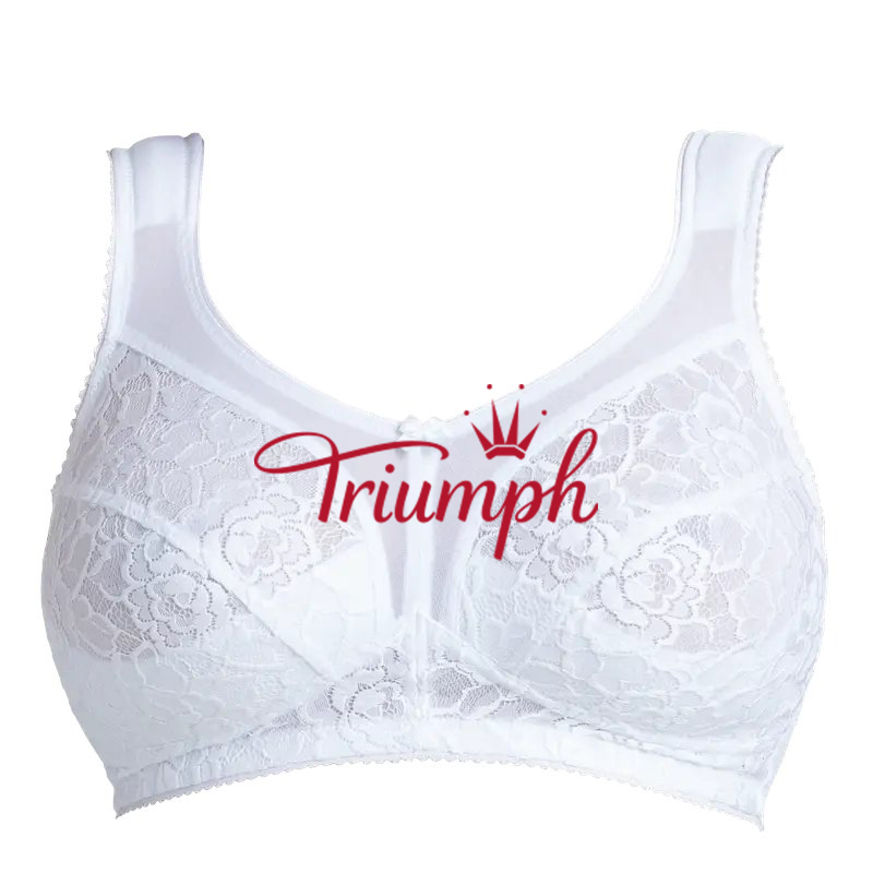 Triumph - 3-pak 💝 Duży, dodatkowo podtrzymujący, bezprzewodowy biustonosz✨✨