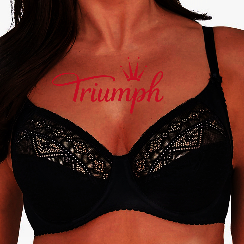 Triumph®👑3 sztuki✨✨70% zniżki💝Wygodny biustonosz Plus Size [65A-120H]