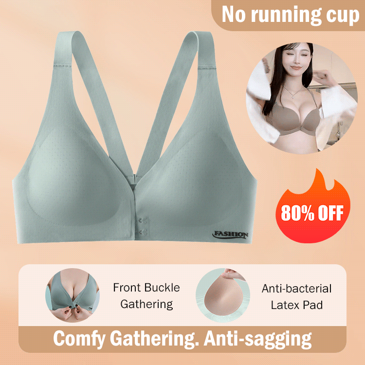 🔥Novoročný výpredaj - push-up podprsenka so zapínaním na gombíky vpredu🎉Kúpte si 2 kusy teraz a dostanete 1 zadarmo! ! !
