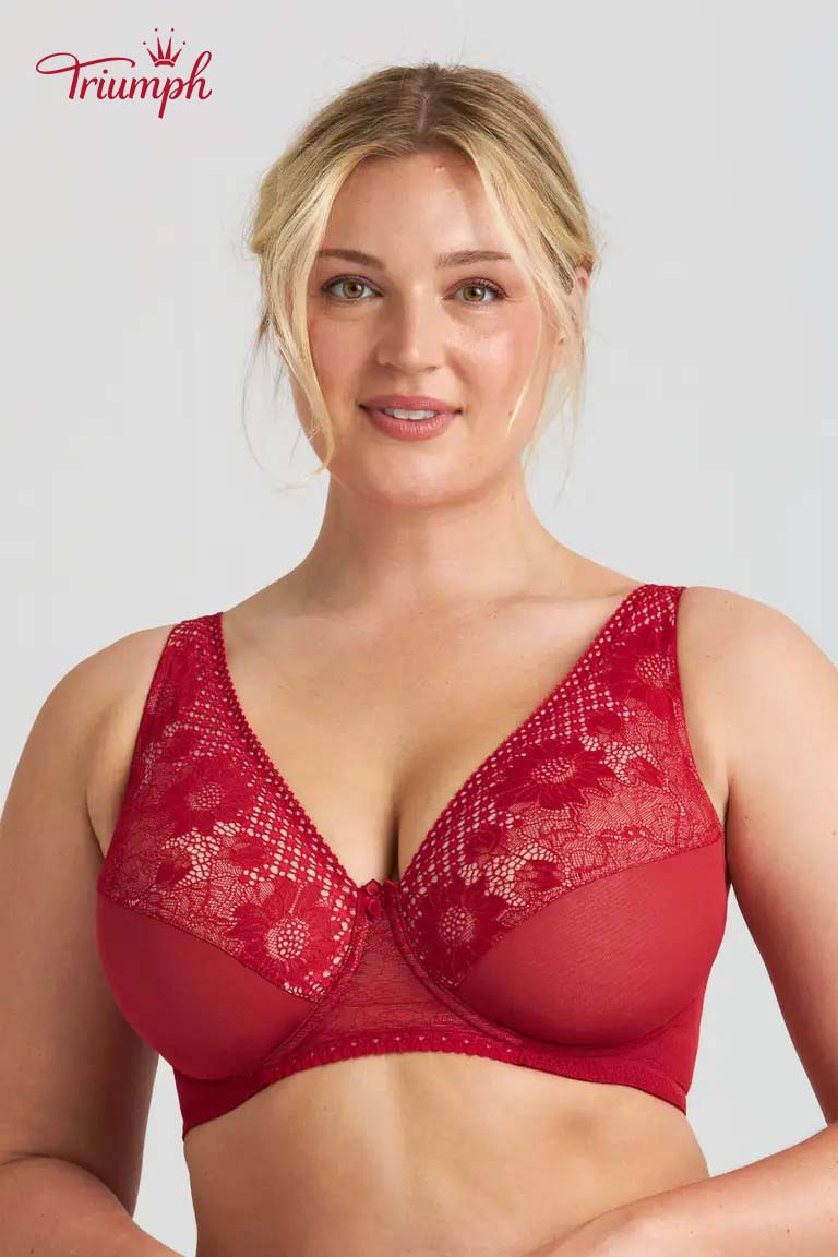 Triumph Reggiseno con ciondolo in pizzo