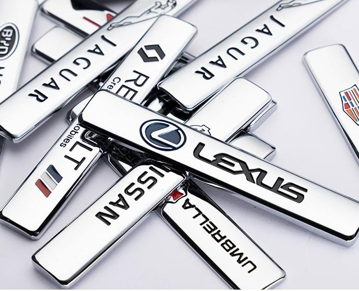 Kreativne 3D personalizirane metalne naljepnice za ukrašavanje automobila 5 kom