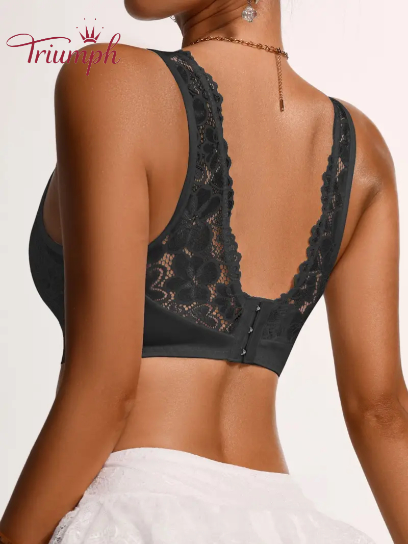 Triumph - 4 kusy 🛒Jesenná nová krajková podprsenka