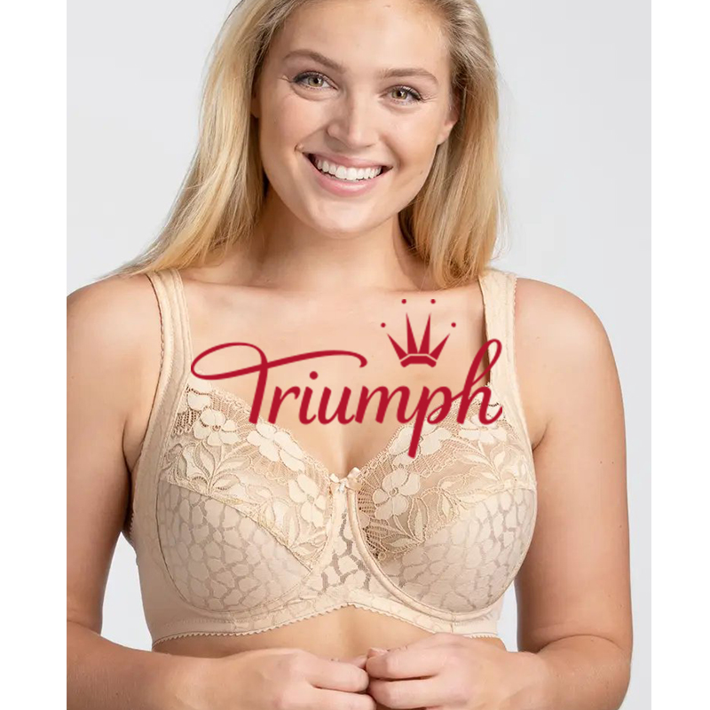 Triumph- 3 komada💝Udoban push-up grudnjak od čistog pamuka✨✨