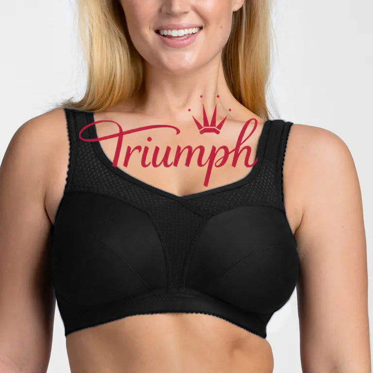 Triumph® - 3 части 💖50% отстъпка✨2024 г. Дамски мек сутиен с бродиран голям размер