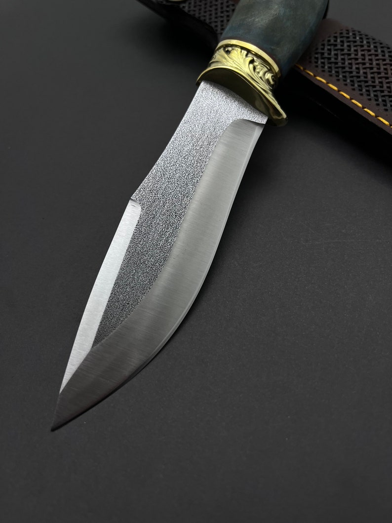 Εξατομικευμένο μαχαίρι κατασκήνωσης από χάλυβα N690, μοναδικό δώρο κυνηγιού