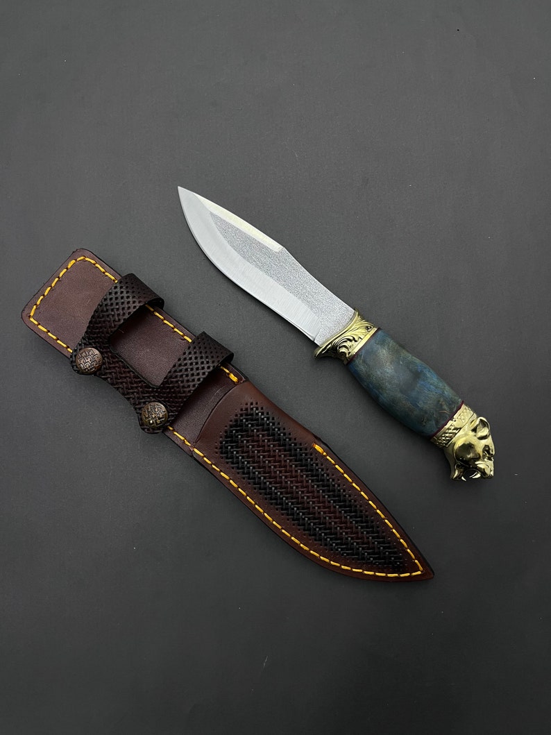 Εξατομικευμένο μαχαίρι κατασκήνωσης από χάλυβα N690, μοναδικό δώρο κυνηγιού