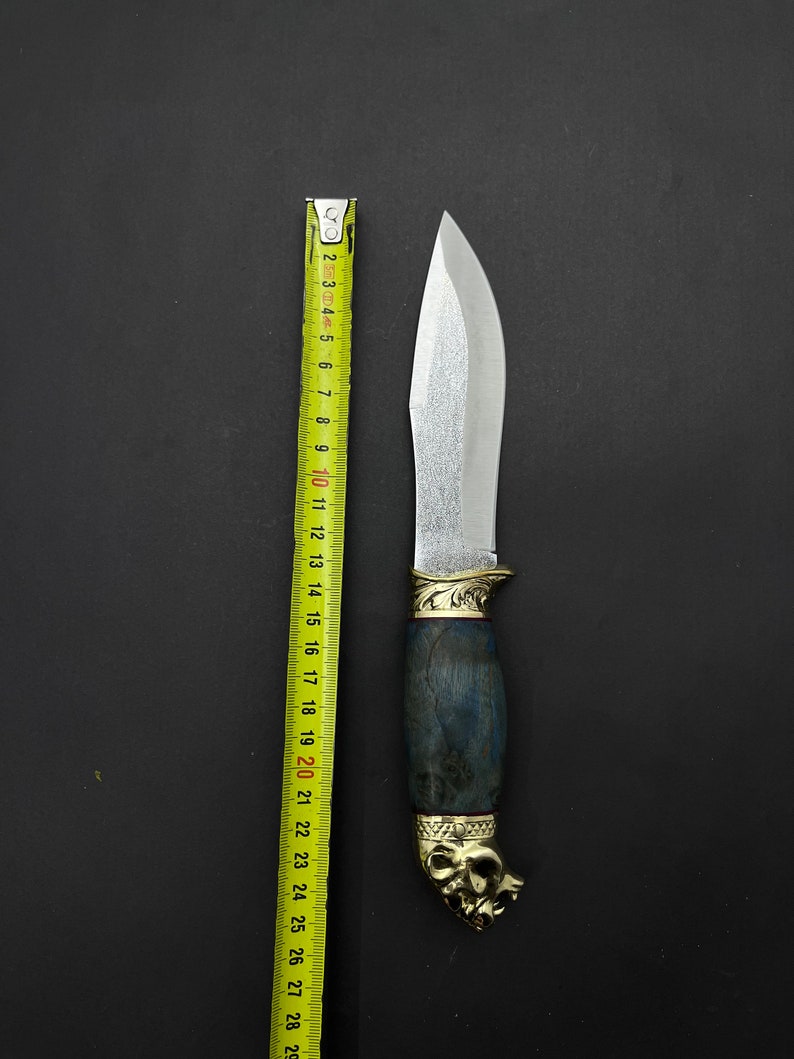 Εξατομικευμένο μαχαίρι κατασκήνωσης από χάλυβα N690, μοναδικό δώρο κυνηγιού