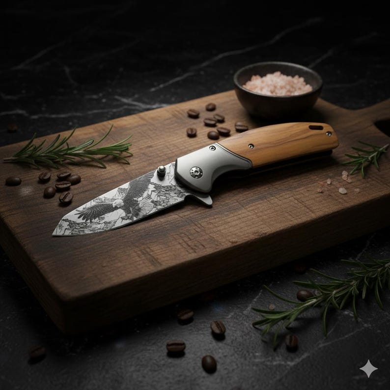 Hunter, Fisher Outdoorowy nóż kieszonkowy