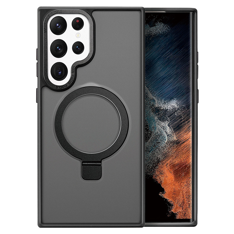 Mágneses szívóállvány tok Samsung Galaxy S23, S22 Plus Ultra készülékhez