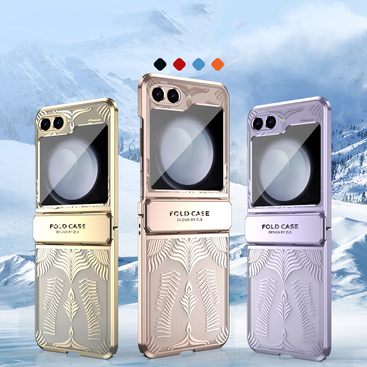 Alkalmas Samsung GALAXY Z FLIP 5/4/3 védőtok hoz