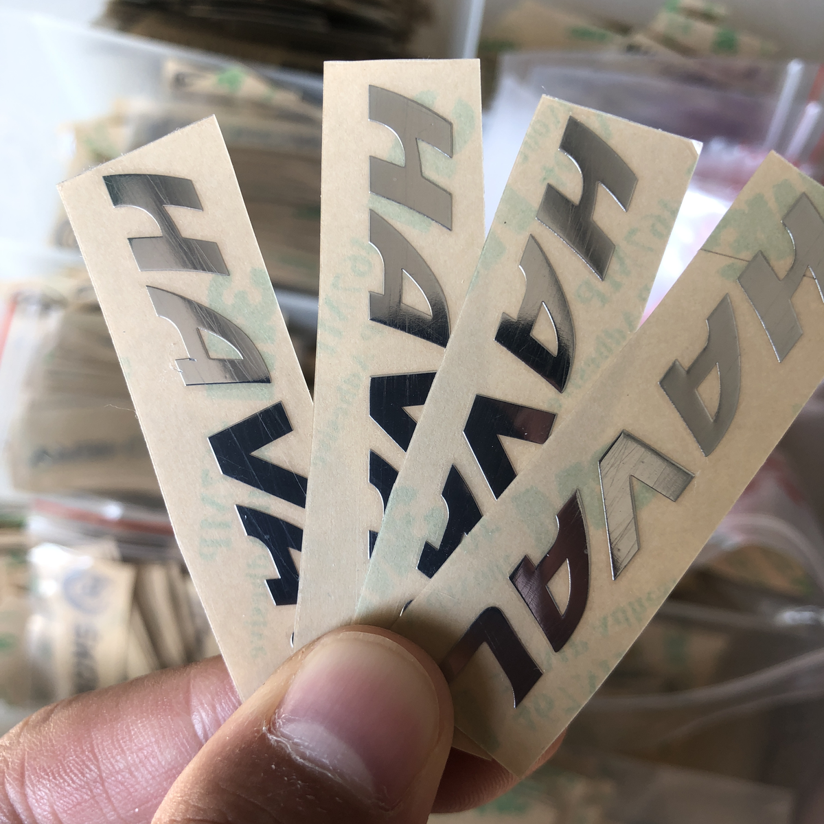 Autó fém 3D autócímke