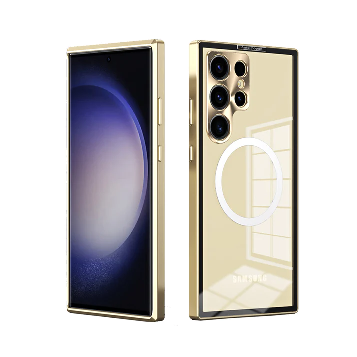 Samsung Magsafe sorozat | Fém HD üveg mágneses telefontok