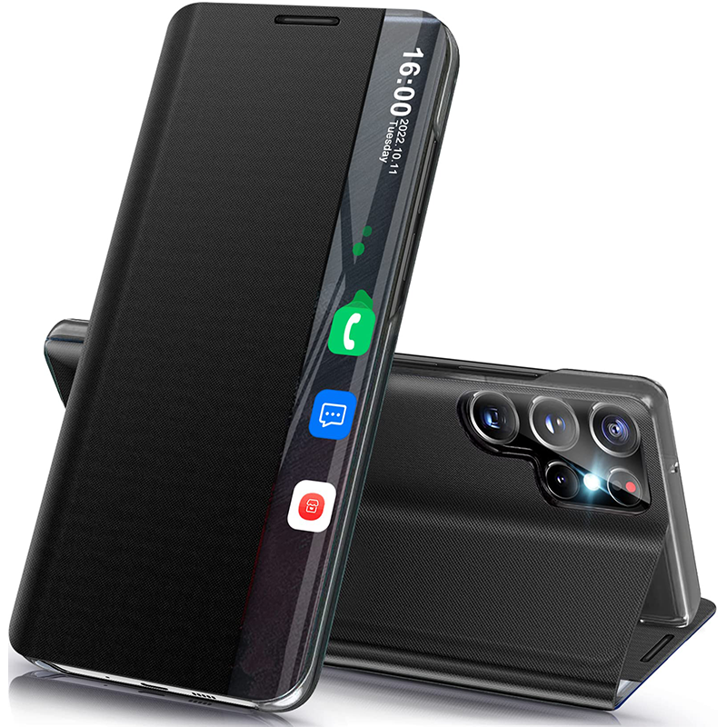 Alkalmas Samsung S24/S23/S22 sorozatú okos ablakos telefontokok hoz