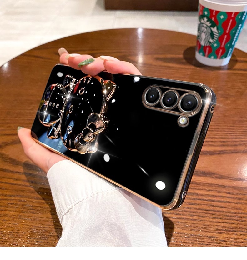 Macskatartó sminktükör telefontok Samsung S23, S22, S21 telefonokhoz