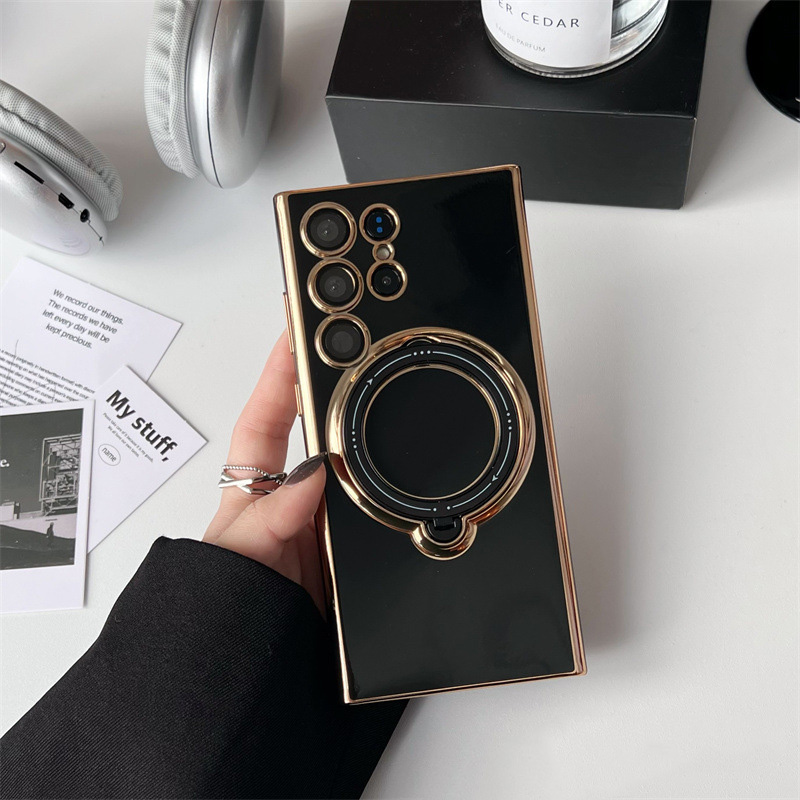 Alkalmas Samsung S23, S22, S21, A13, A14, A52, A53, A54 és más mágneses háromdimenziós mobiltelefon-tokokhoz