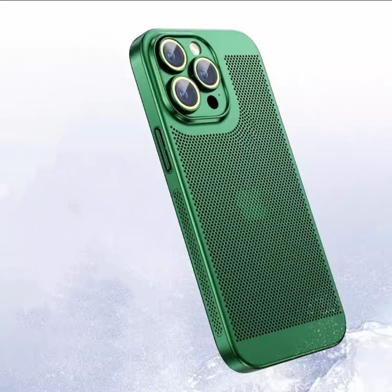 ✨Új hőelvezető horganyzott hálós mobiltelefontok iPhone-hoz