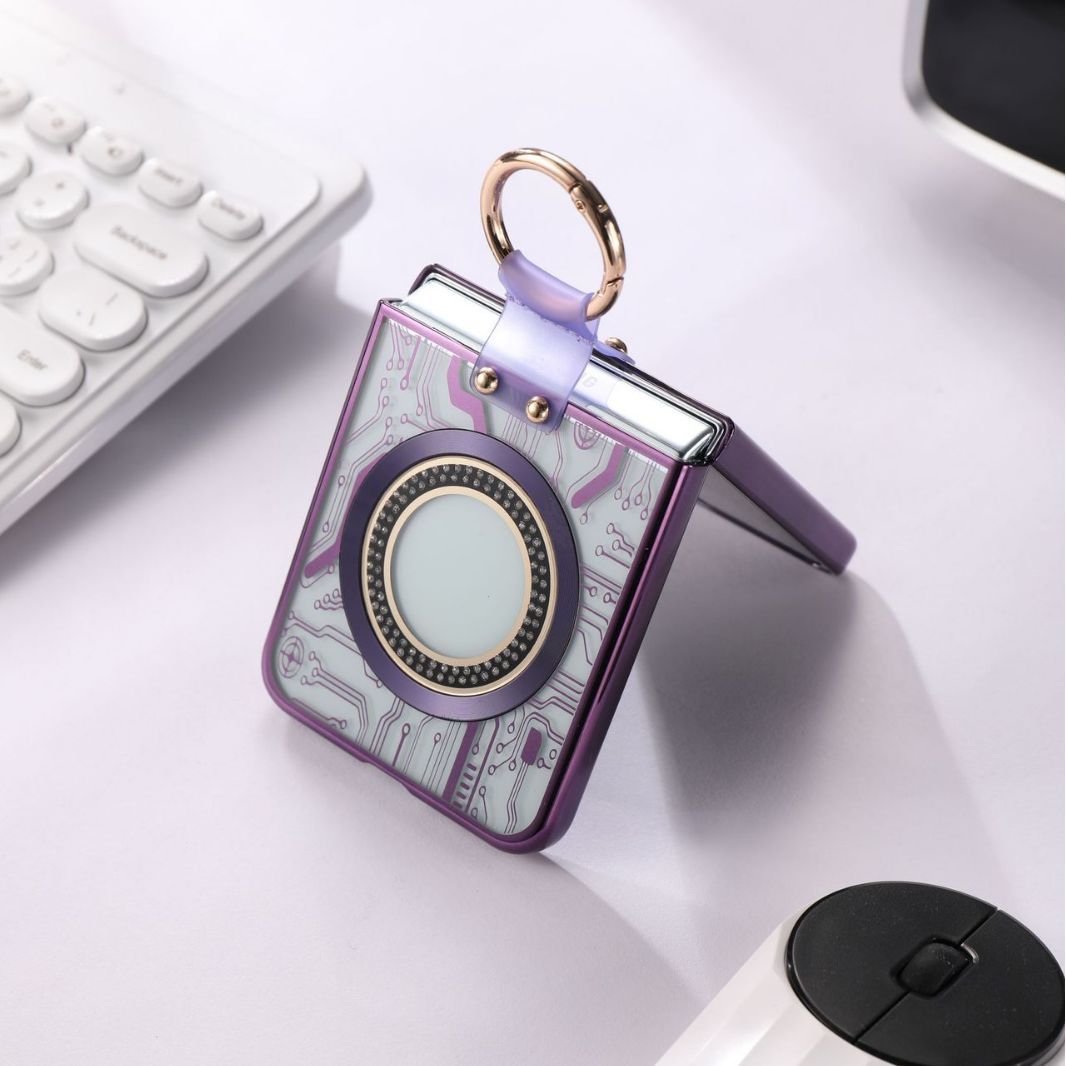 Ütésálló MÁGNESES TOK GYŰRŰVEL A SAMSUNG GALAXY Z FLIP 3/4/5